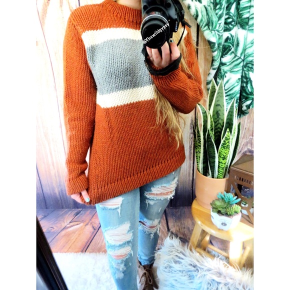 American Eagle Outfitters Sweaters - Vintage American Eagle chunky knit sweater 🍁